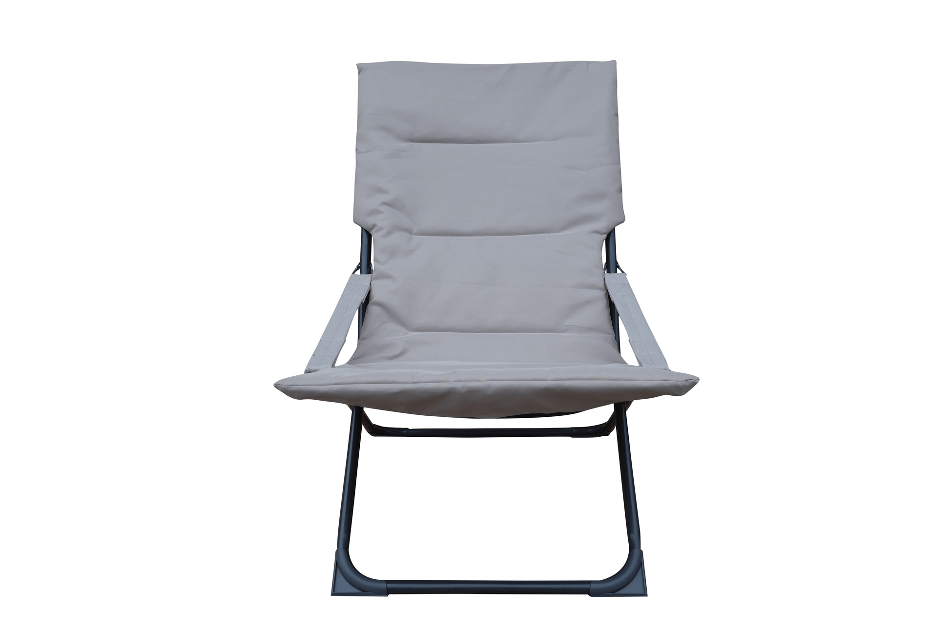 Bricocenter RELAXATION CHAIR MARSELLA Steel, polyester, taupe