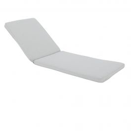 NATERIAL CRIB CUSHION 190X65X5 PEARL GRAY