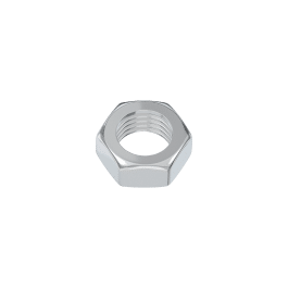 8MM STEEL HEX NUT. 15 PIECES.