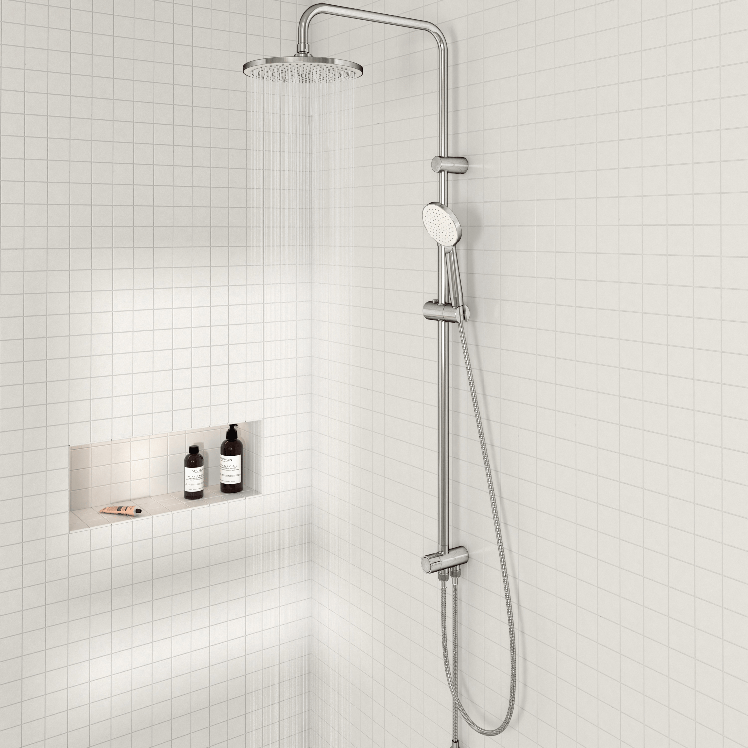 Bricocenter ESSENTIAL CHROME SHOWER KIT