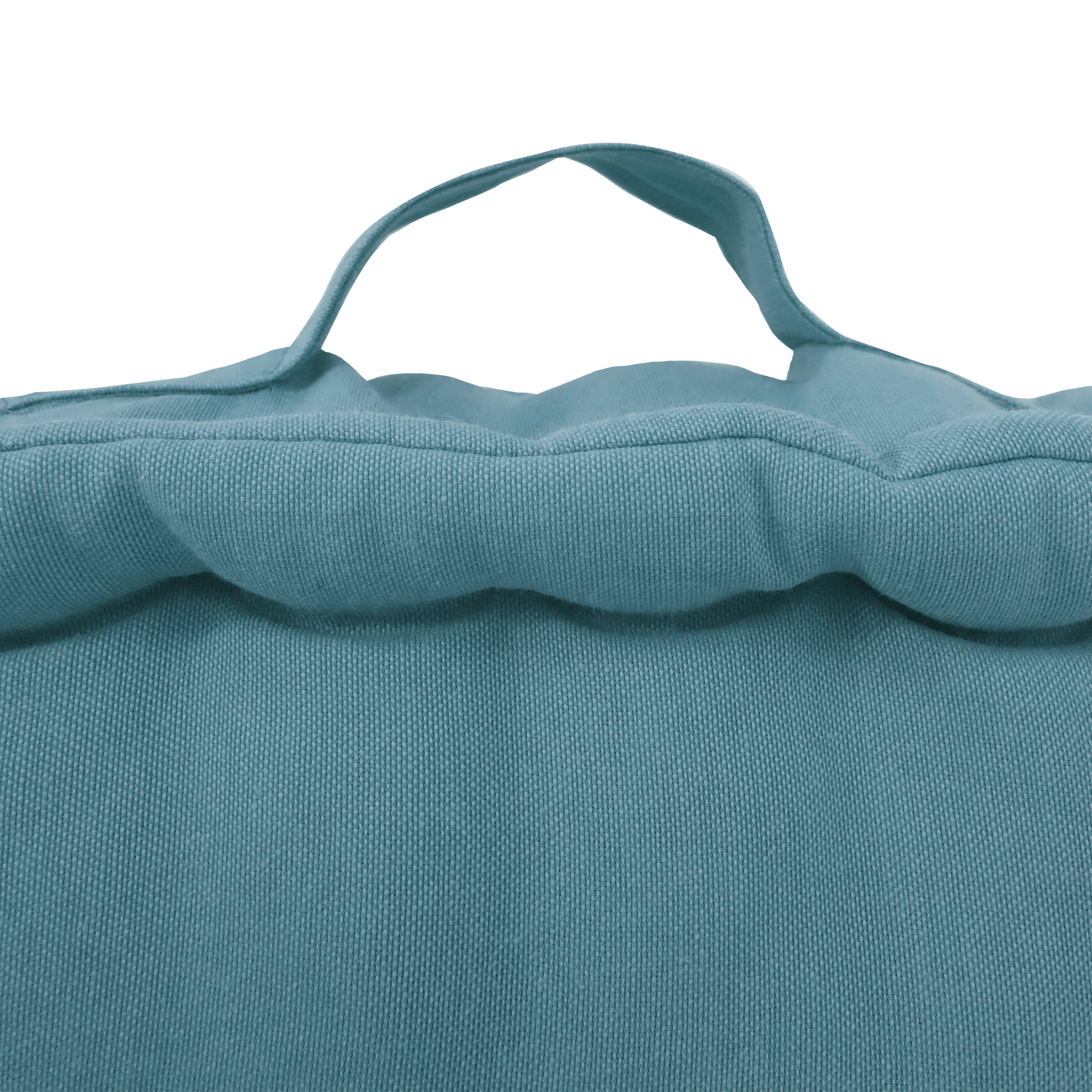 Bricocenter LUCK MATTRESS CUSHION AQUA GREEN 40X40X10 CM