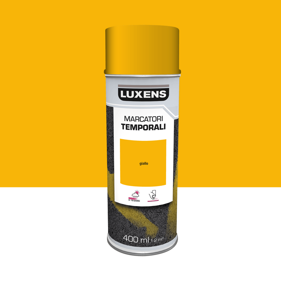Bricocenter SPRAY TEMPORANEO GIALLO 400 ML LUXENS