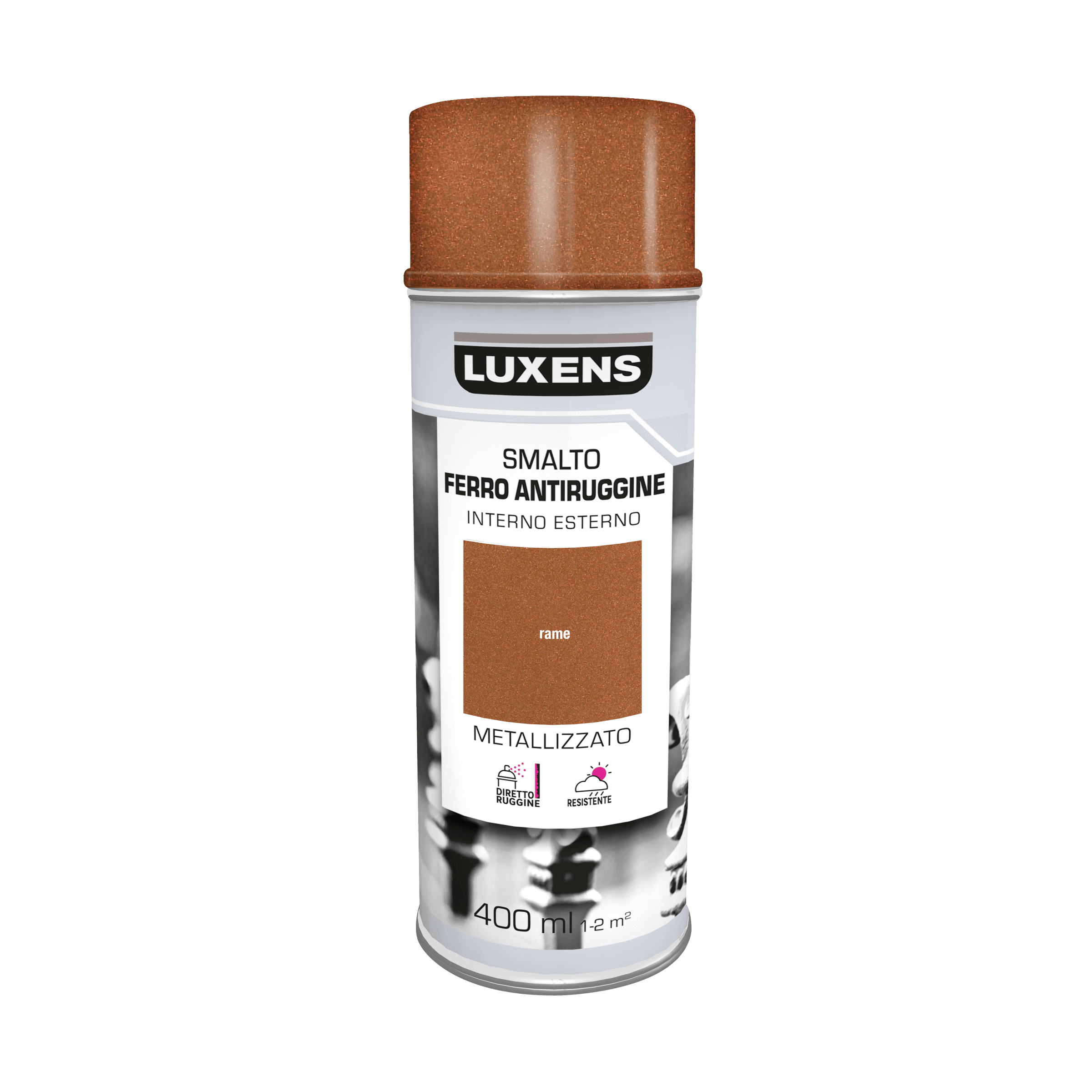 Bricocenter ANTI-RUST COPPER METALIZED SPRAY 400 ML LUXENS