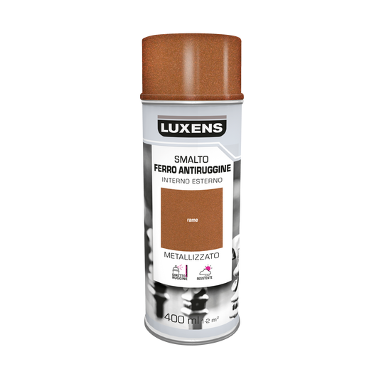 ANTI-RUST COPPER METALIZED SPRAY 400 ML LUXENS