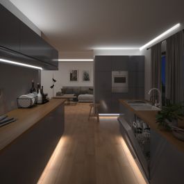 ALBO LED STRIP KIT 2X10M 52W NATURAL LIGHT