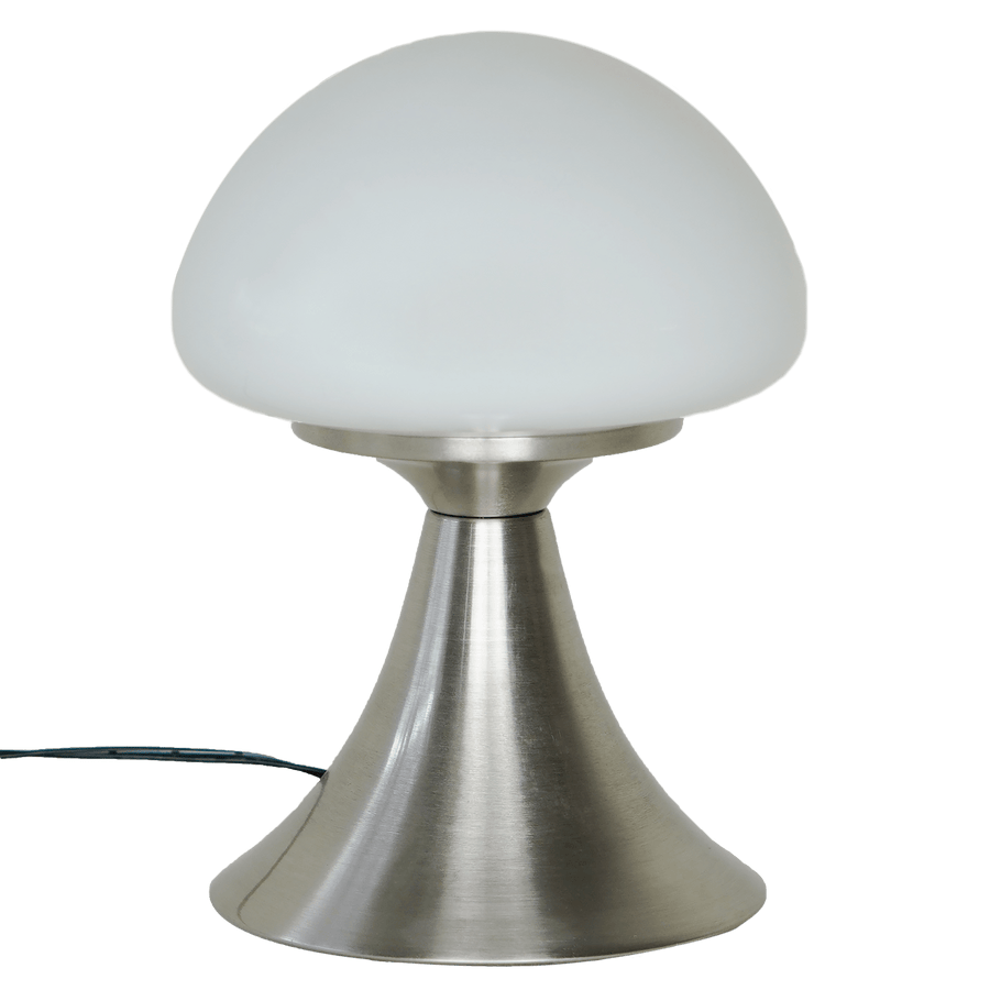 Bricocenter KINOKO TABLE LAMP METAL NIKEL H22CM LED 3W WARM LIGHT
