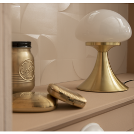 KINOKO TABLE LAMP METAL GOLD H22CM LED 3W WARM LIGHT