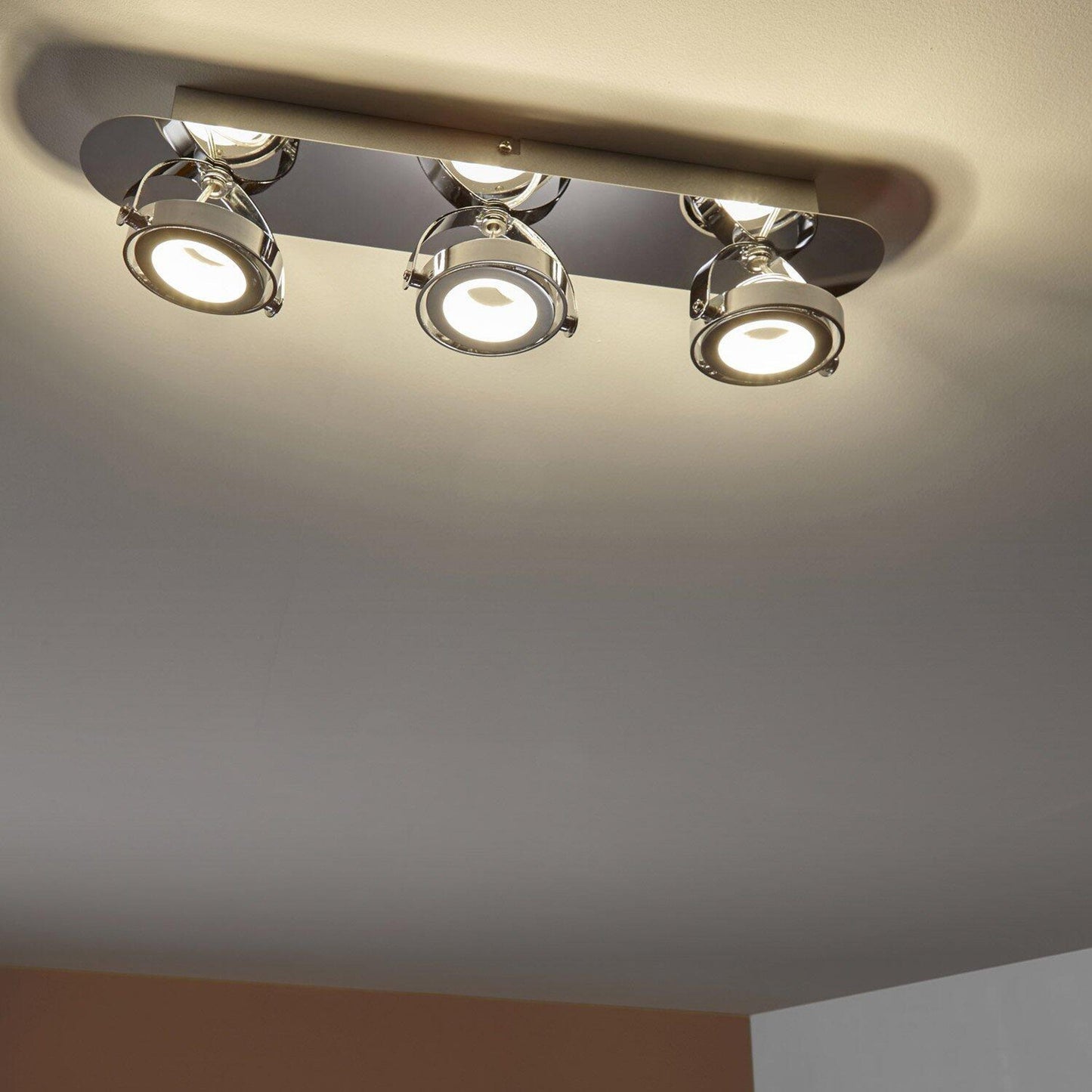 Bricocenter FARETTI XENA METALLO CROMO LED 3X5W LUCE NATURALE