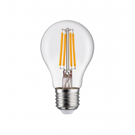LED BULB E27=100W DROP TRANSPARENT WARM LIGHT