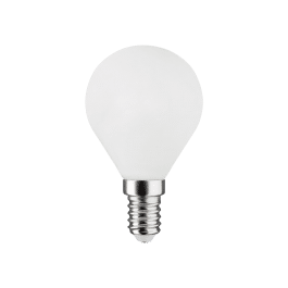LED BULB E14=40W FROSTED BALL