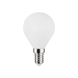 LED BULB E14=40W FROSTED BALL