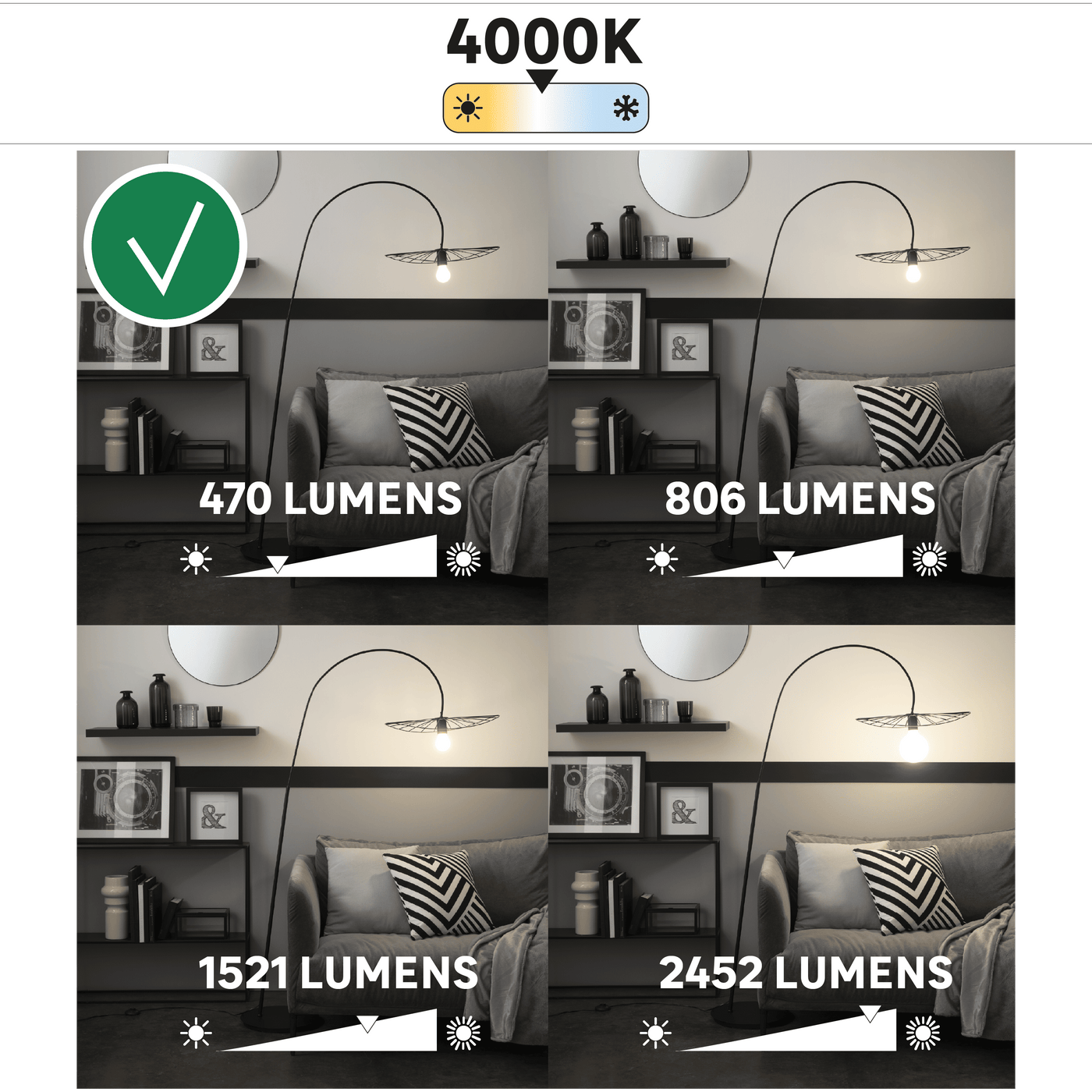 LED BULB E14=40W R50 NATURAL LIGHT