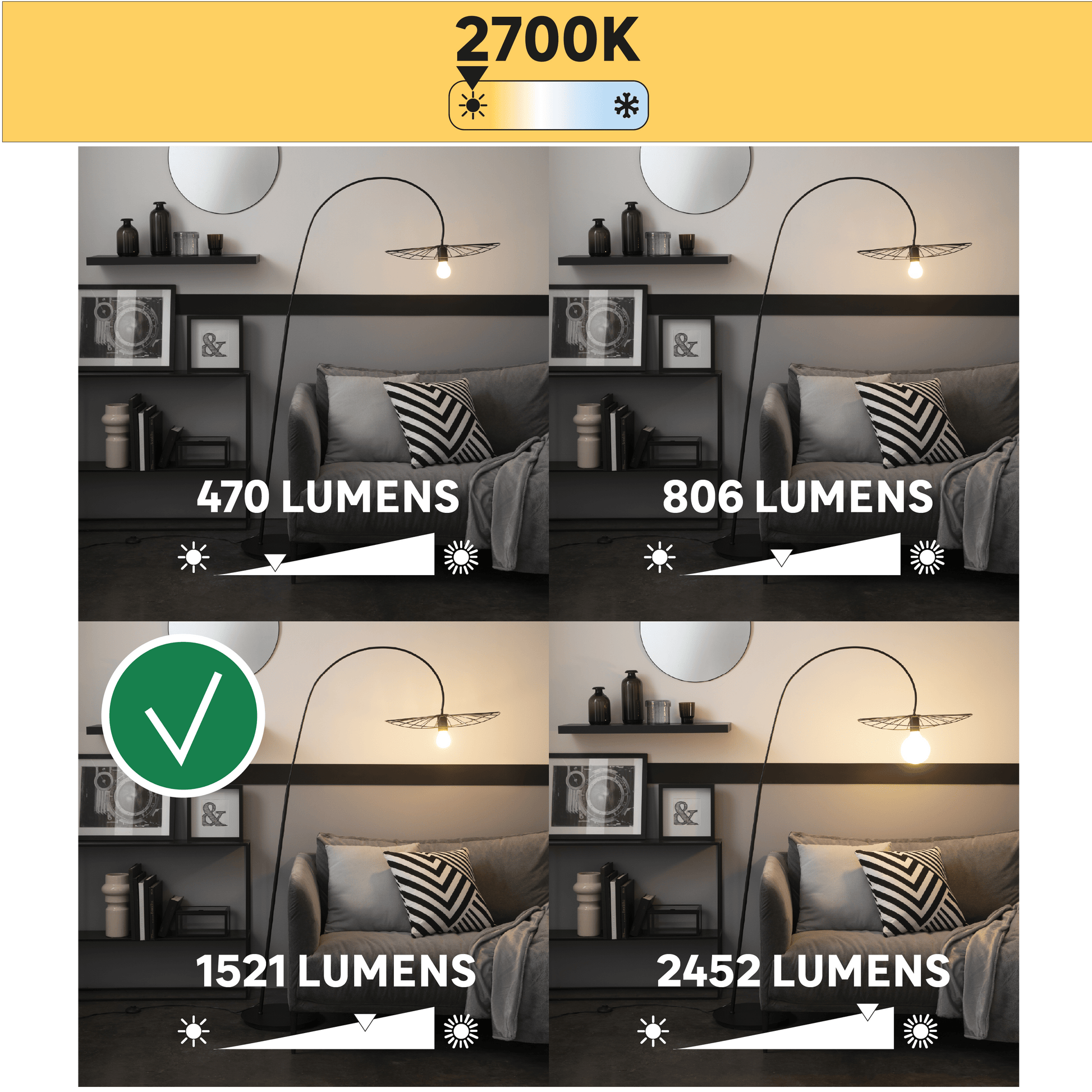 Bricocenter E27=100W FROSTED DROP LED BULB WARM LIGHT DIMMABLE