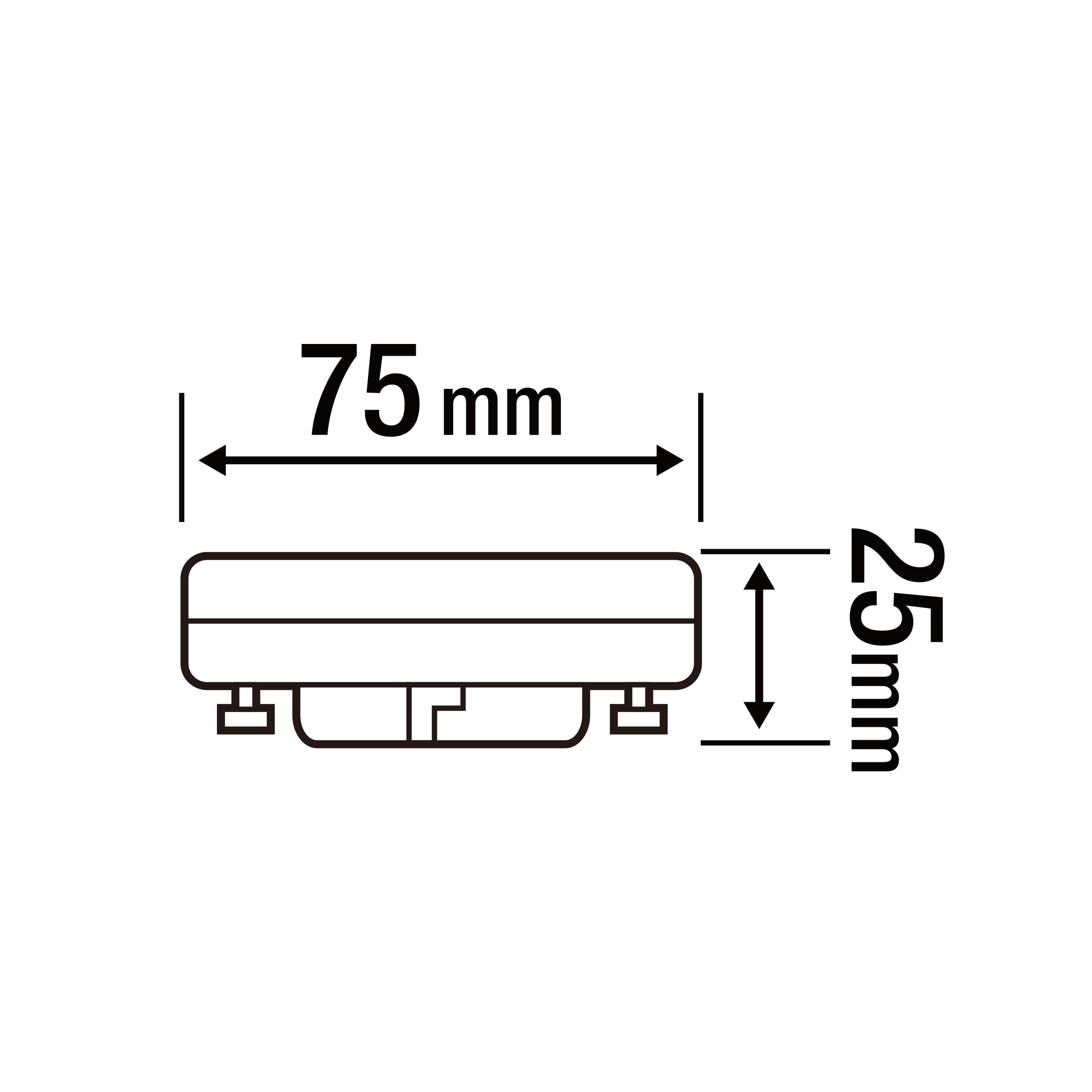 Lampadina led gx53=72w luce naturale