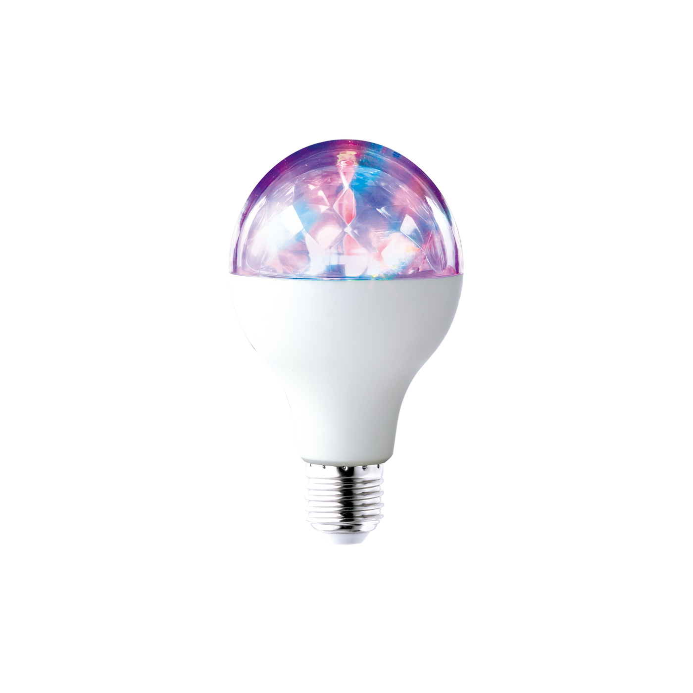 E27 5W multicoloured globe LED bulb