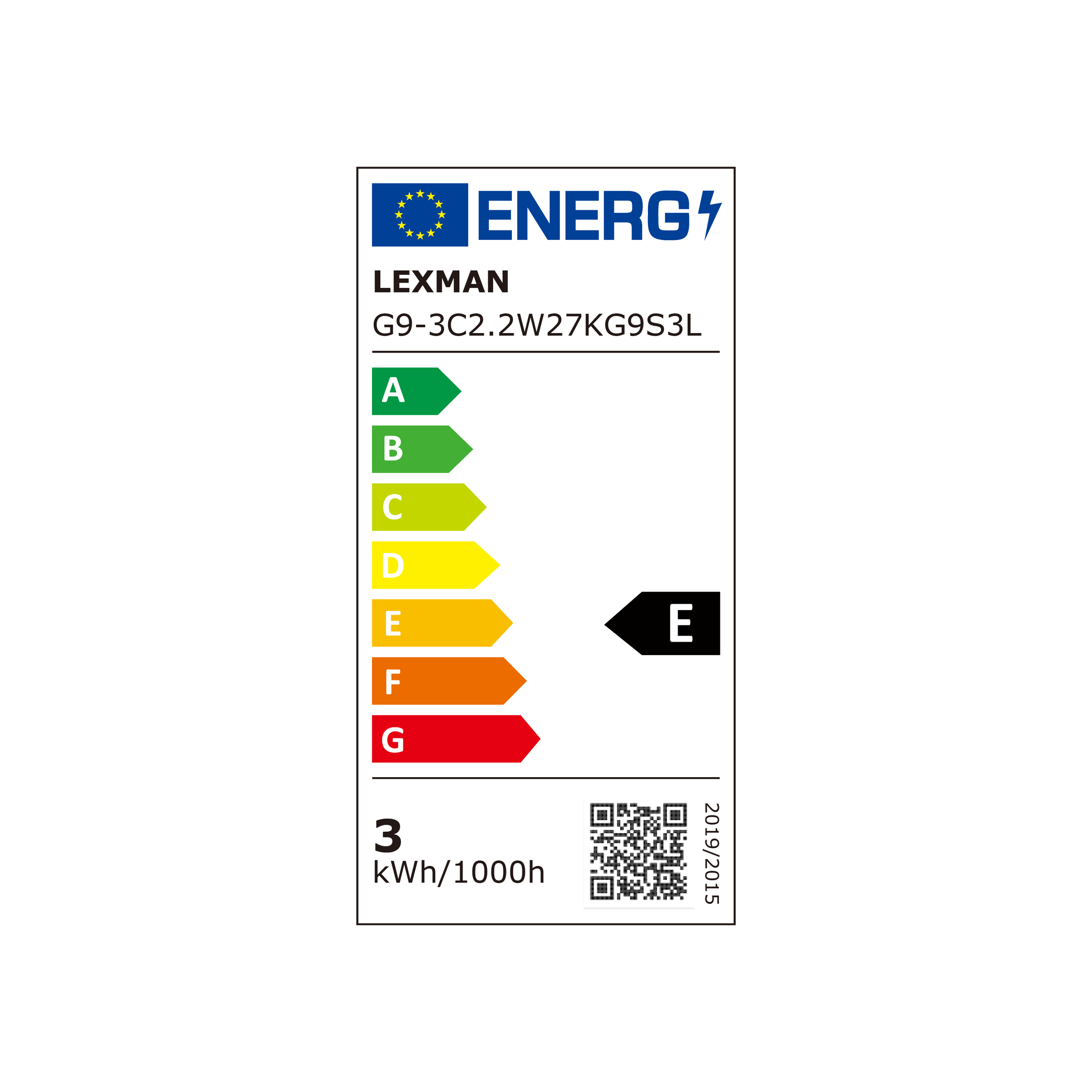 Bricocenter 3 LED BULBS G9=25W NATURAL LIGHT