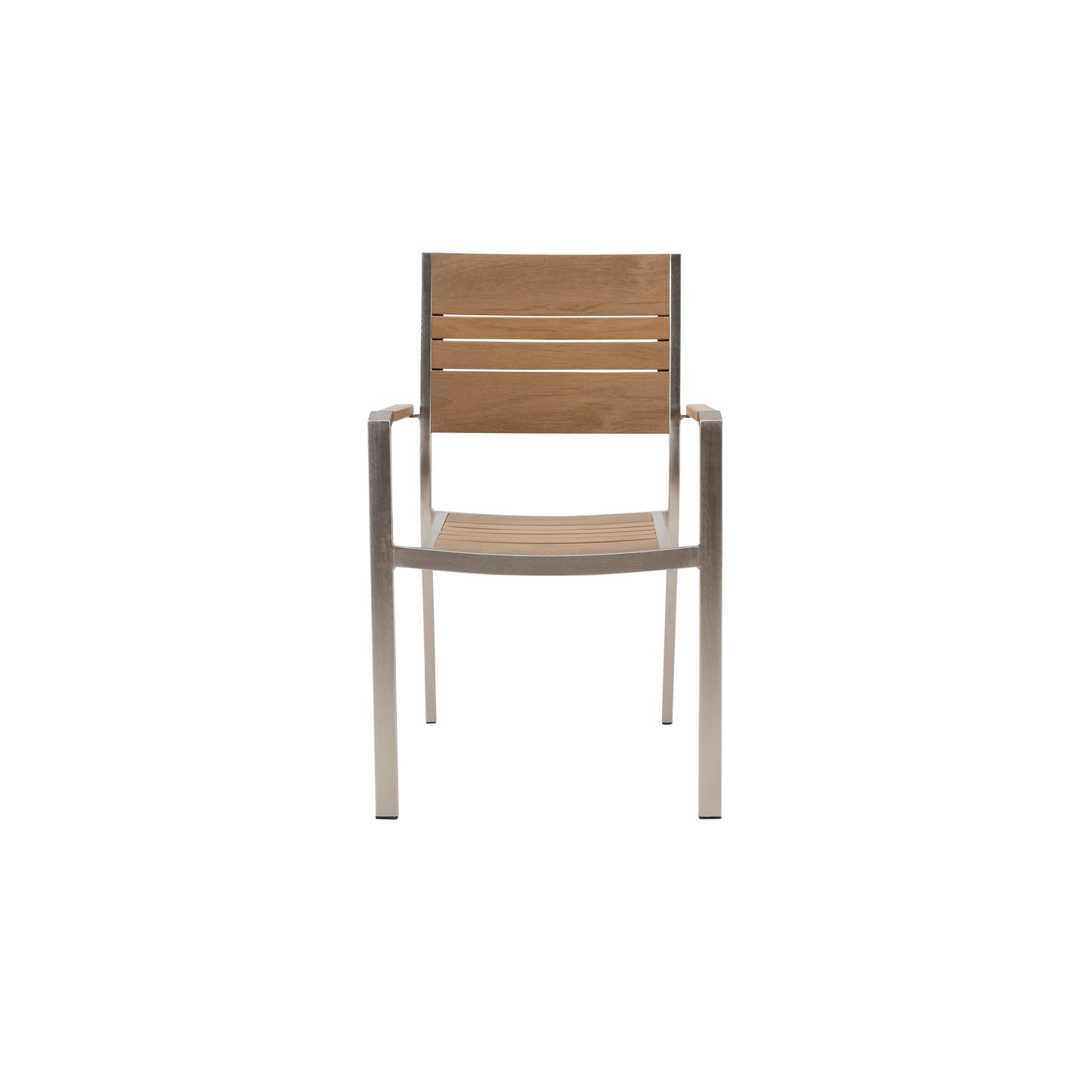 CHAIR WITH ARMRESTS MENORCA NATERIAL 57X55 ALUMINUM POLIWOOD