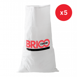 5 RUBBLE BAGS 60X100CM BRICOCENTER 40KG