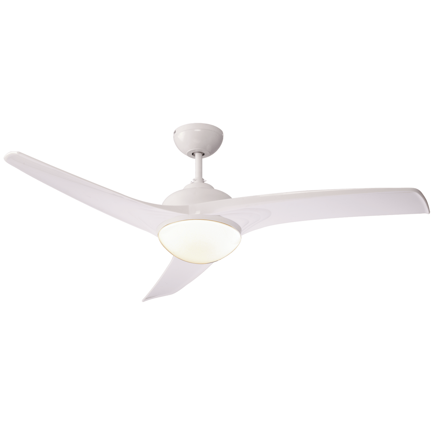 Bricocenter VENTILATORE DA SOFFITO TOKYO 3 PALE D132 2XE27 PLASTICA BIANCO