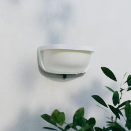 FOLEY SOLAR FLOOR LIGHTING WHITE ALUMINIUM 27x13x12.3CM LED 900LM NATURAL LIGHT IP44