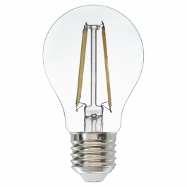 NATULIGHT LED BULB E27=60W DROP TRANSPARENT NATURAL LIGHT