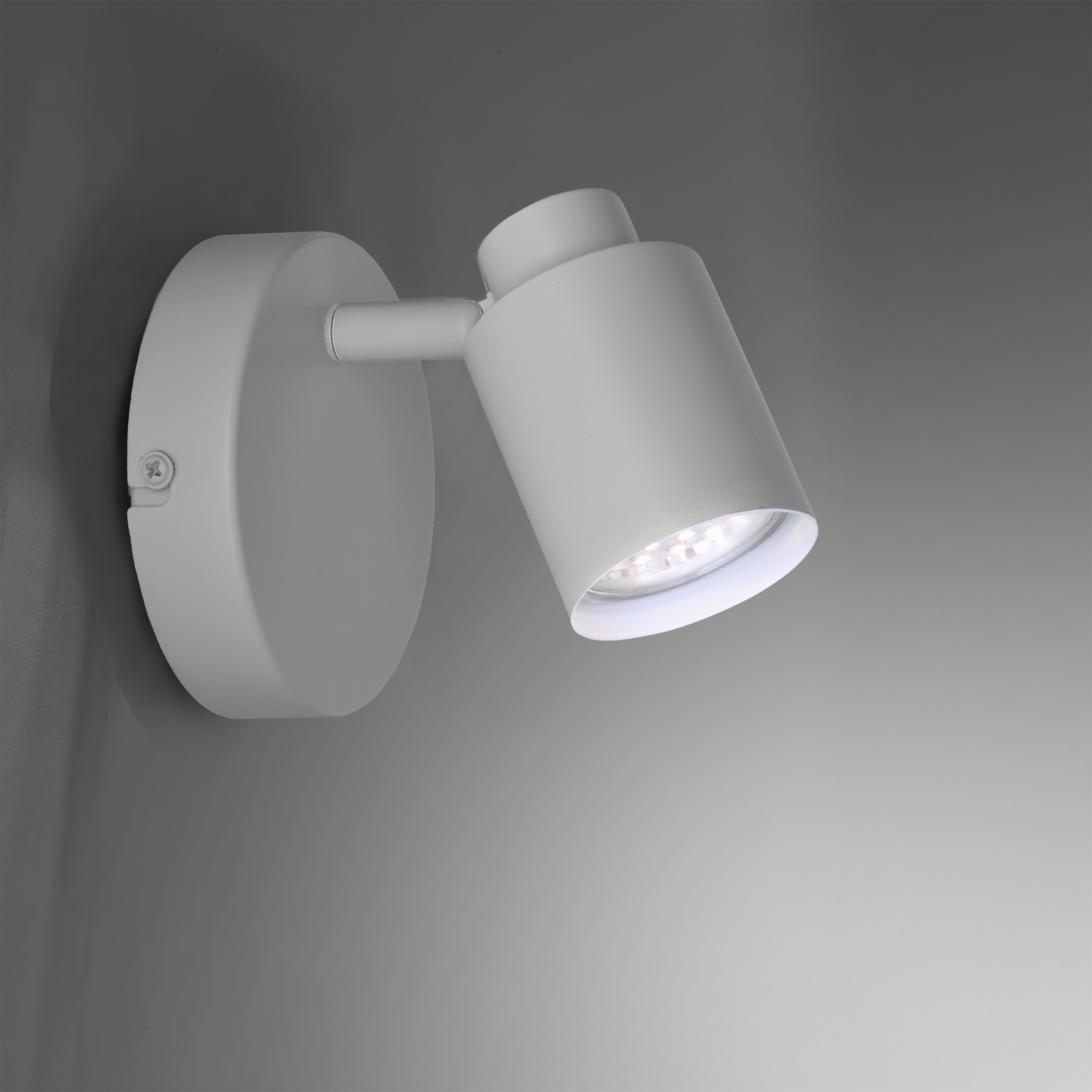 TEKLA METAL WHITE GU10=50W SPOTLIGHT