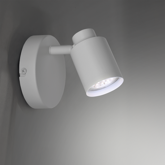TEKLA METAL WHITE GU10=50W SPOTLIGHT