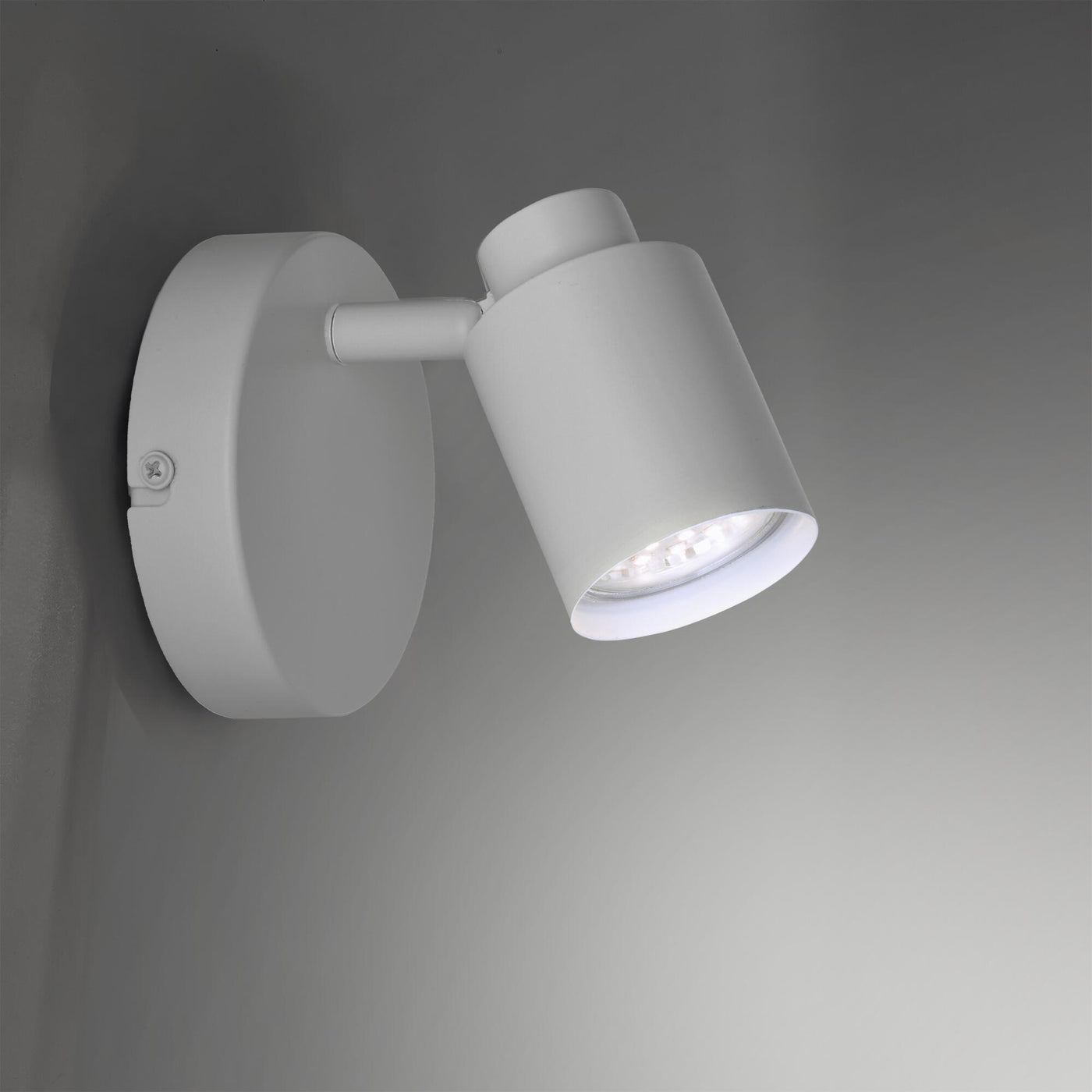 TEKLA METAL WHITE GU10=50W SPOTLIGHT
