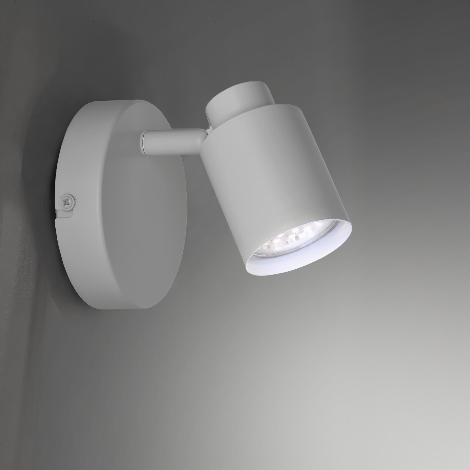 TEKLA METAL WHITE GU10=50W SPOTLIGHT