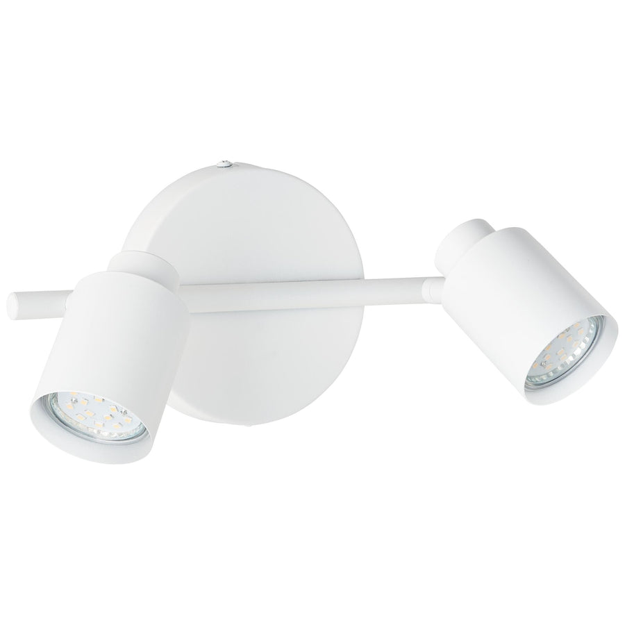 TEKLA METAL SPOTLIGHTS WHITE 2XGU10=50W