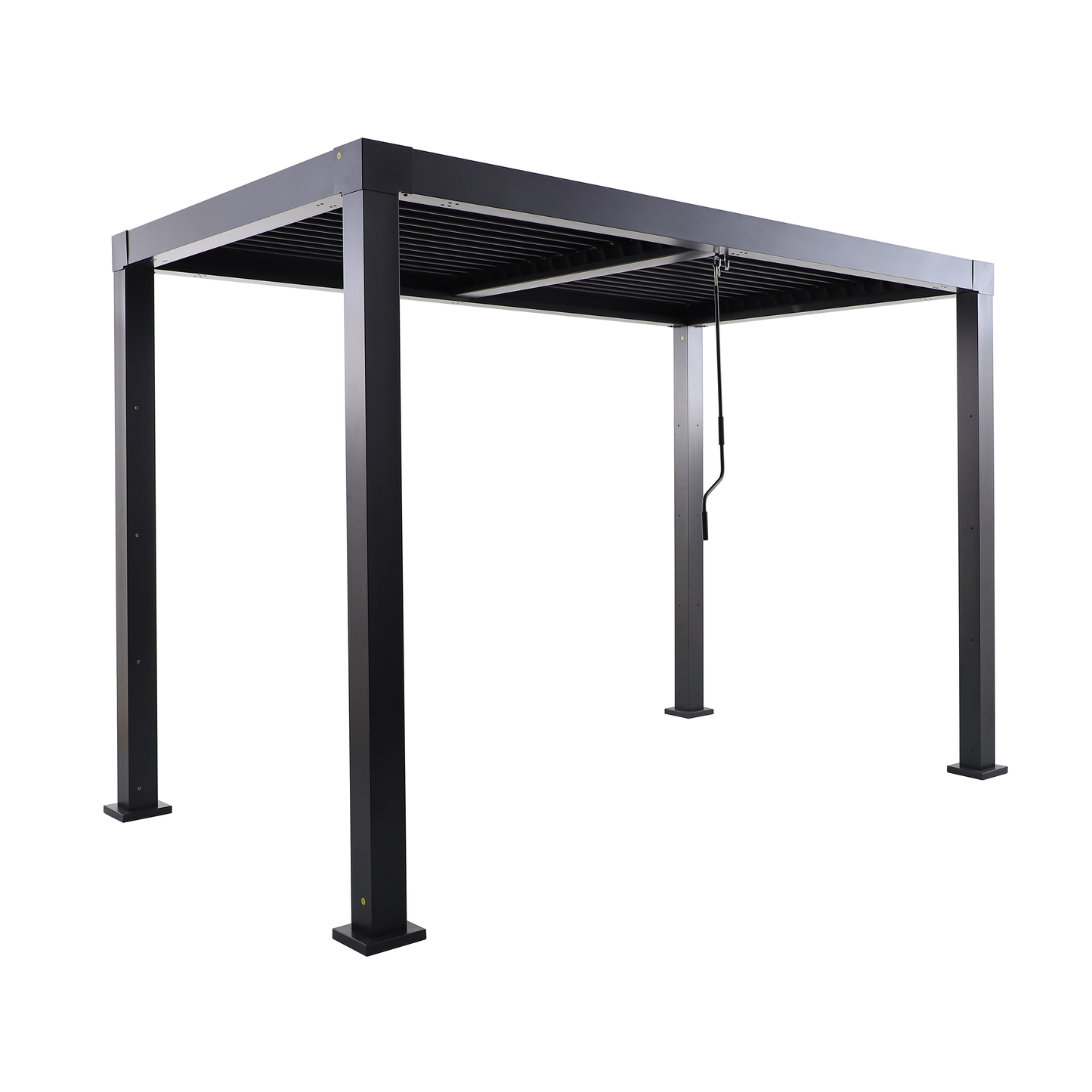BIOCLIMATIC PERGOLA CLIMA NATERIAL FULL ALUMINUM 313X198 ANTHRACITE