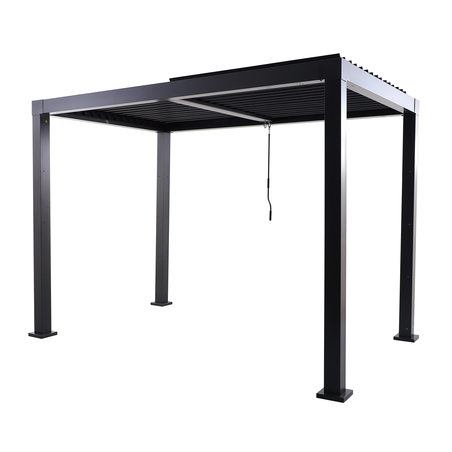 BIOCLIMATIC PERGOLA CLIMA NATERIAL FULL ALUMINUM 313X198 ANTHRACITE
