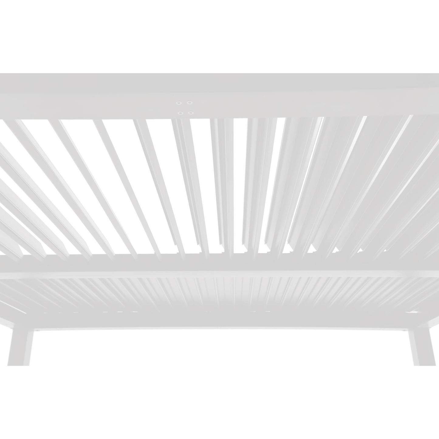 BIOCLIMATIC PERGOLA CLIMA NATERIAL FULL ALUMINUM 313X198 WHITE