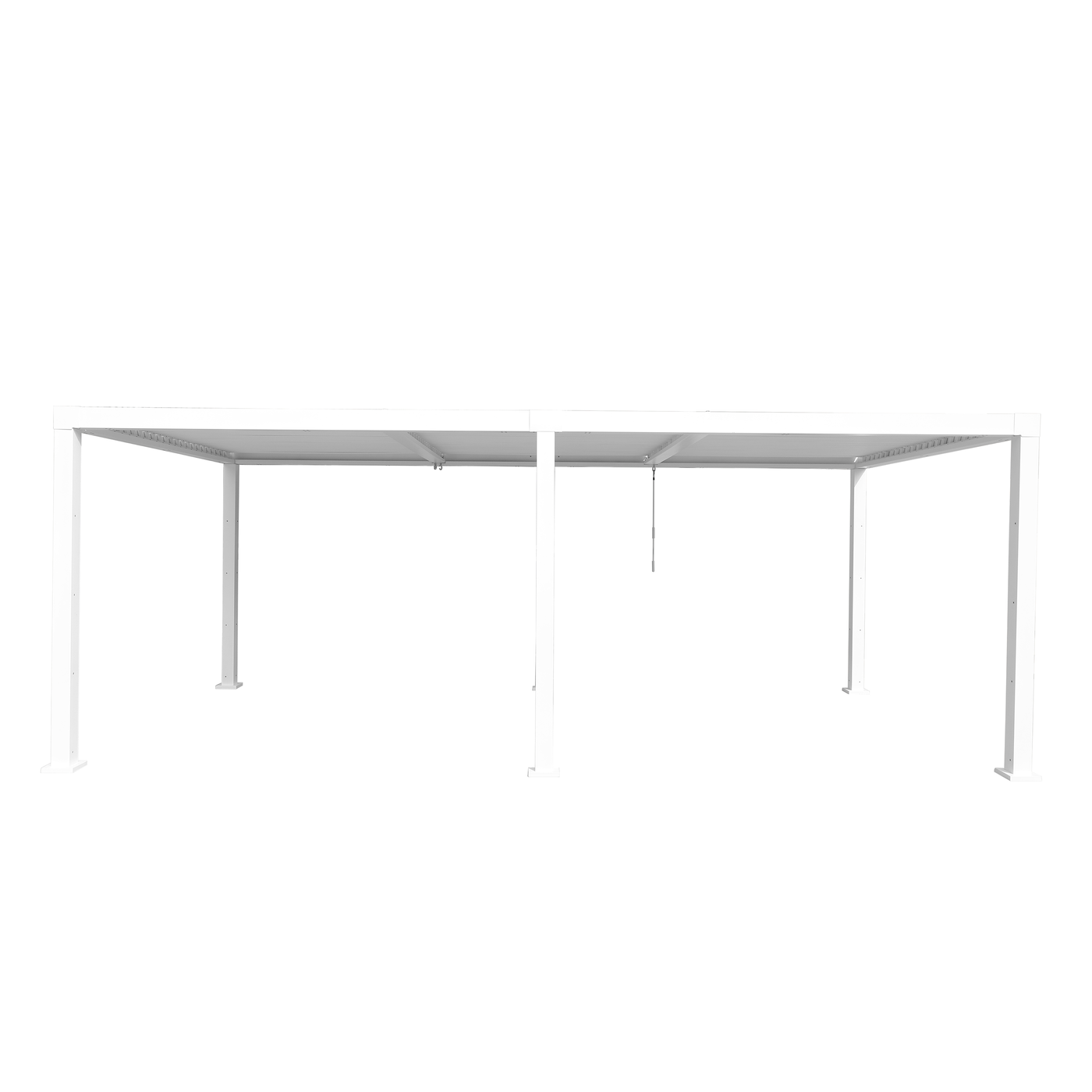 BIOCLIMATIC PERGOLA CLIMA NATERIAL FULL ALUMINUM 313X614 WHITE