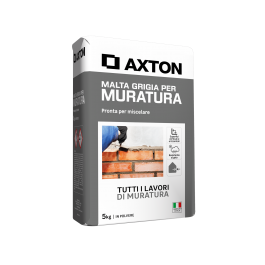 GREY MORTAR FOR MASONRY AND PLASTER AXTON 5KG