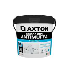 STUCCO RIEMPITIVO ANTIMUFFA IN PASTA PER INTERNO AXTON 1 KG