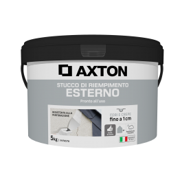 AXTON INTERIOR/EXTERIOR WHITE PASTE FILLER 5 KG