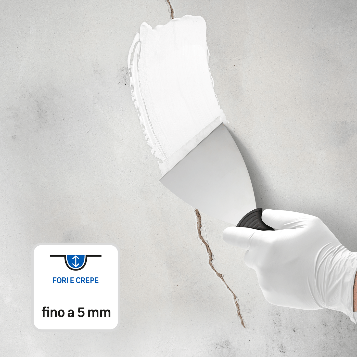 Bricocenter AXTON INTERIOR DYNAMIC CRACK FILLER PASTE 1 KG