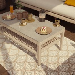 DELOS GREY OUTDOOR CARPET 160X230 CM POLYETHYLENE