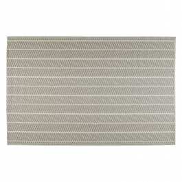 ENOS OUTDOOR RUG STRIPES BEIGE 120X180 CM POLYPROPYLENE