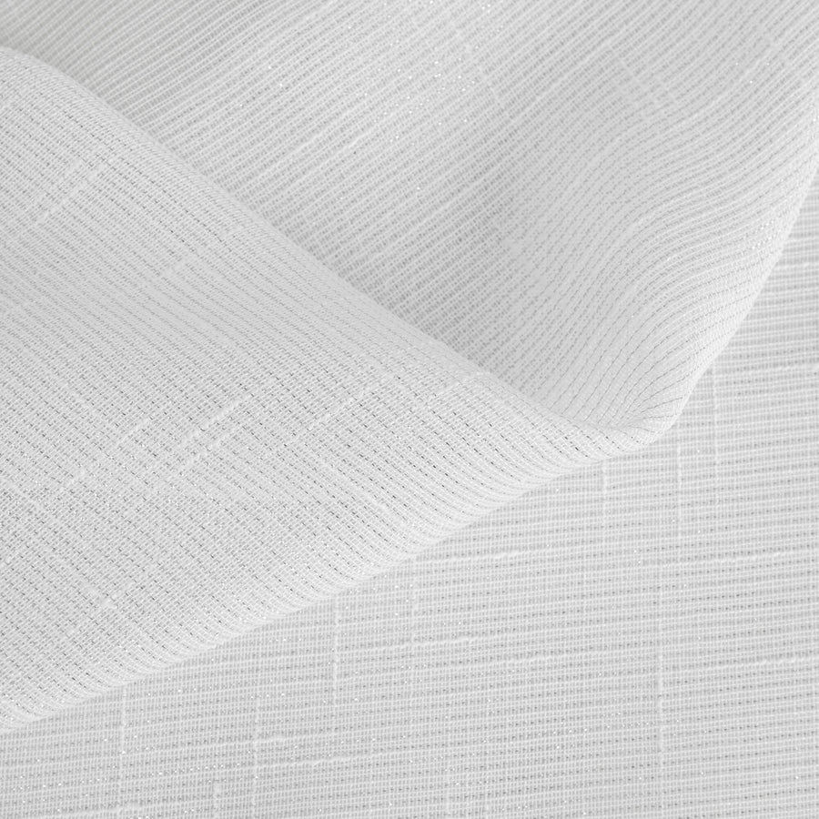 Tenda harlana bianco argento filtrante 135x280cm con occhielli
