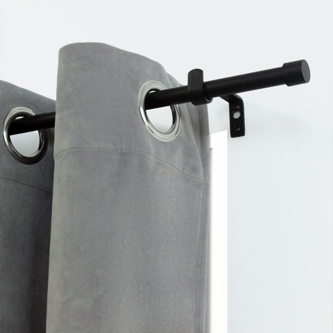 Black metal cap replacement kit, d13/16, 120–210 cm