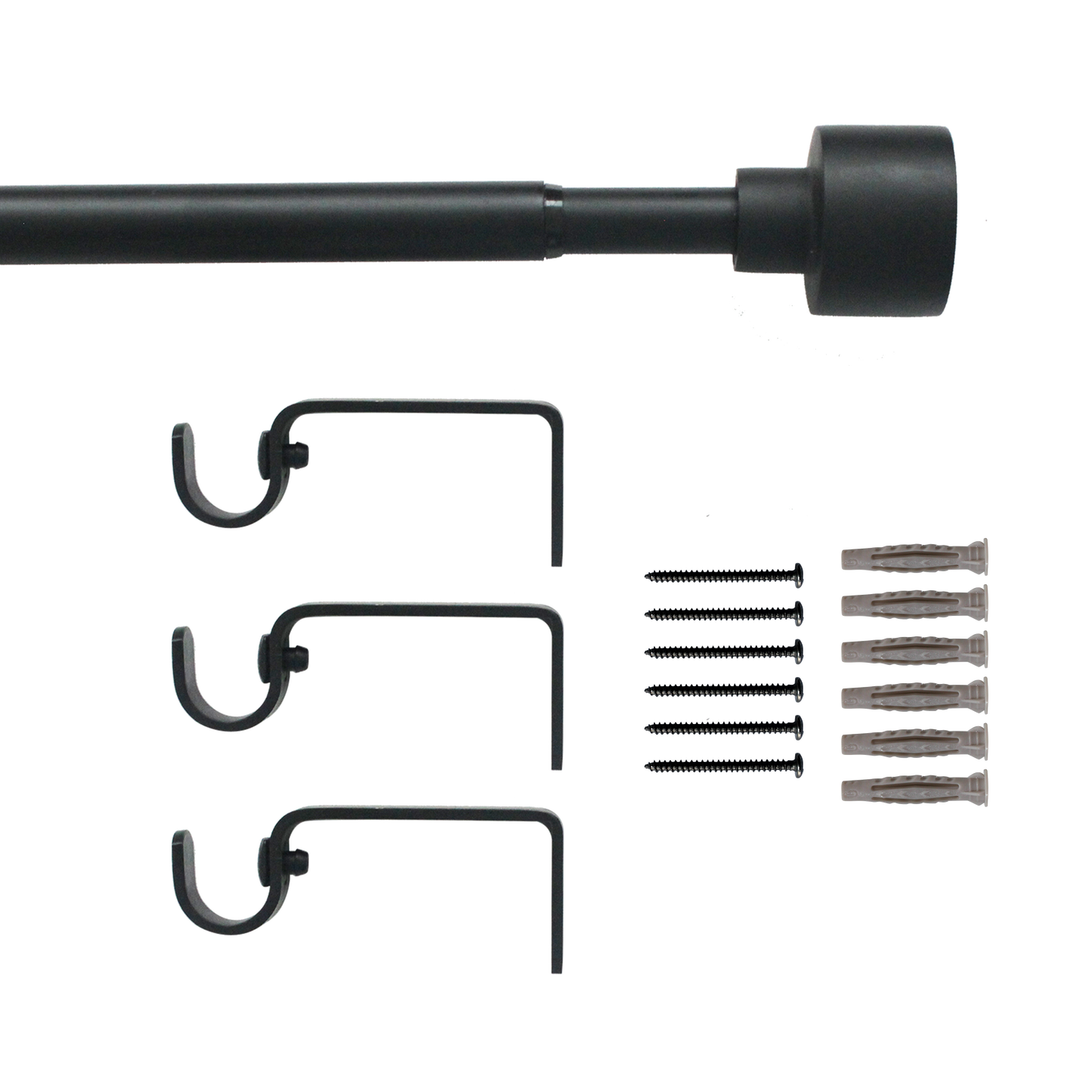 DUPLO METAL RILOGA KIT BLACK 160/300 CM D16/19