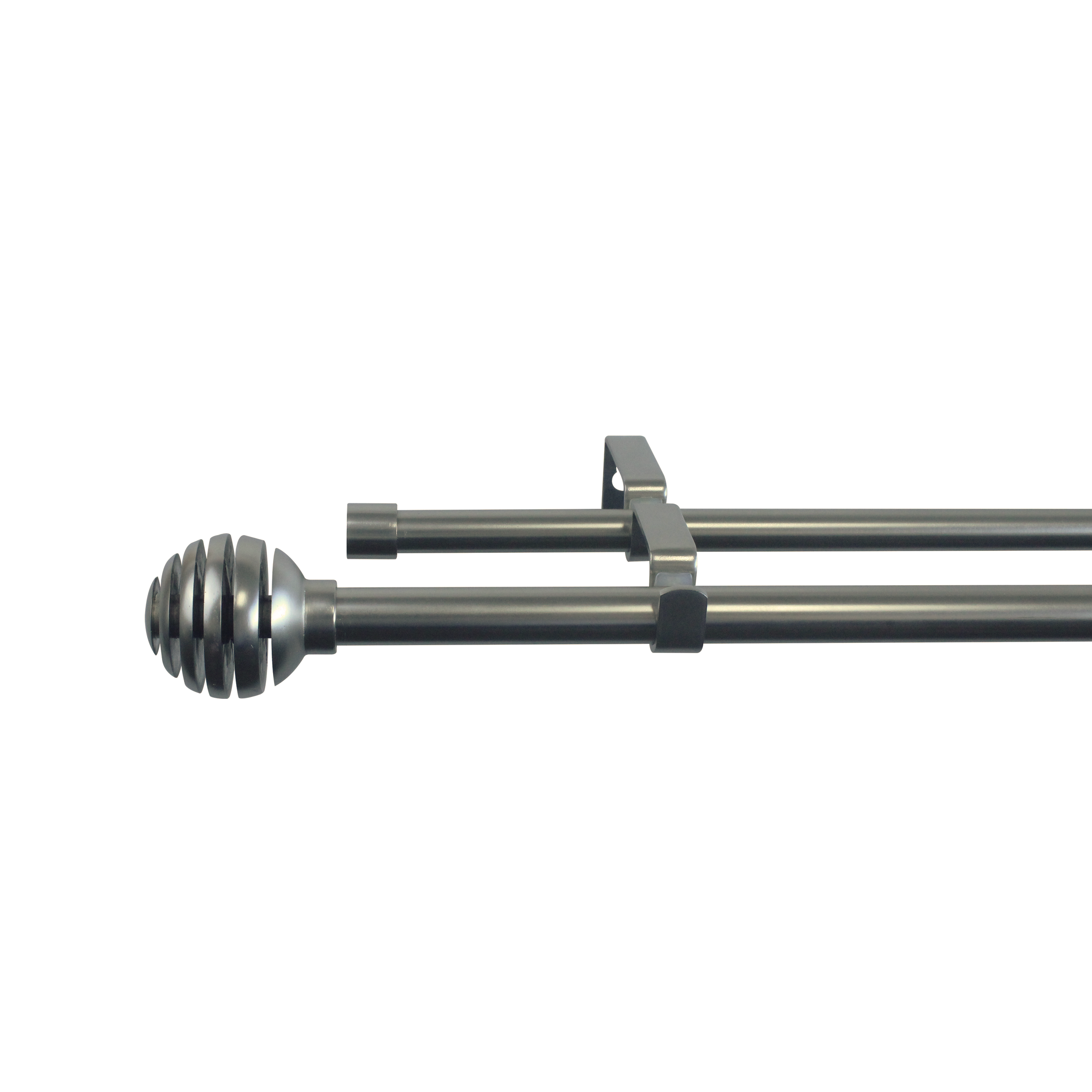 DOUBLE MATTE NICKEL KIT 120/210 CM D16/19