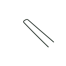 PACK OF 10 GREEN ARTIFICIAL TURF STAPLES NATERIAL