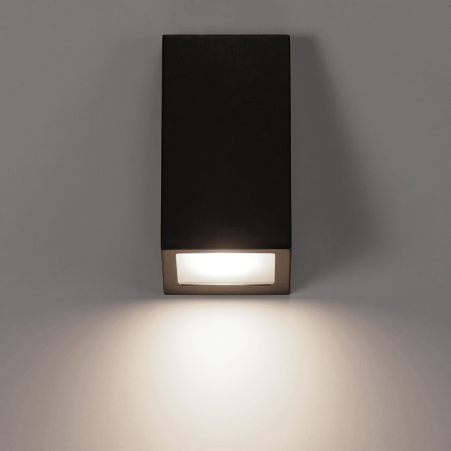 BLACK ALUMINIUM BALBOA FLOOR LIGHTING fixture 14.5x7.1x6.9CM GU10=8W IP44