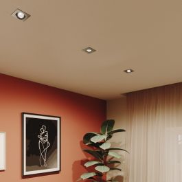 GHIERA PER FARETTO INCASSO BAMA ALLUINIO CROMO 7.5X7.5CM ORIENTABILE