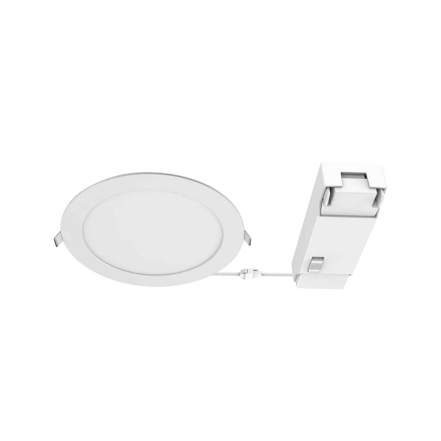 EXTRAFLAT WHITE RECESSED SPOTLIGHT D15.5CM LED 20W CCT DIMMABLE IP44