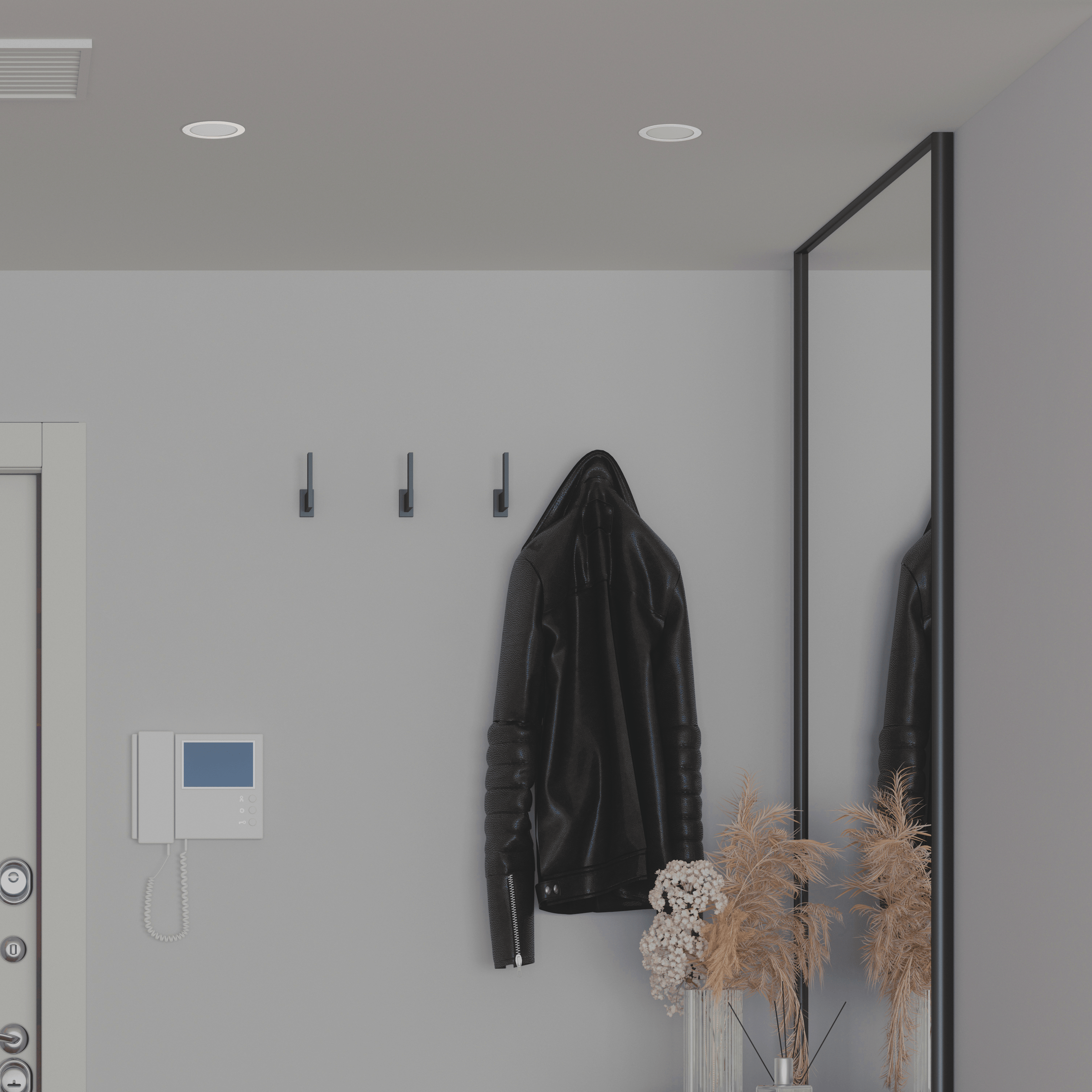 Bricocenter RECESSED SPOTLIGHT EXTRAFLAT ALUMINUM WHITE D10.8CM LED 9W NATURAL LIGHT IP20