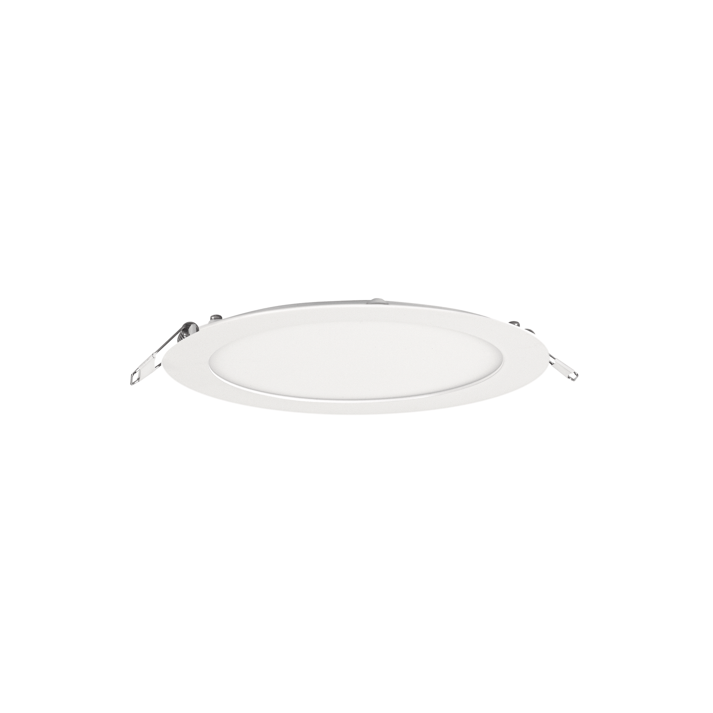 Bricocenter RECESSED SPOTLIGHT EXTRAFLAT ALUMINUM WHITE D10.8CM LED 9W NATURAL LIGHT IP20